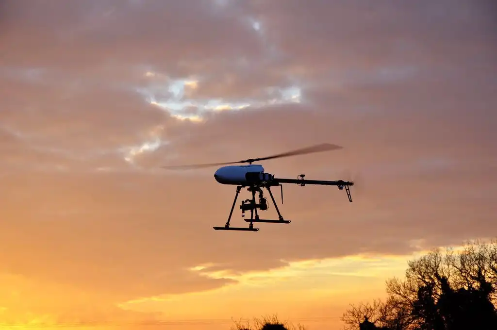 Image représentant le drone Lynx E en vol